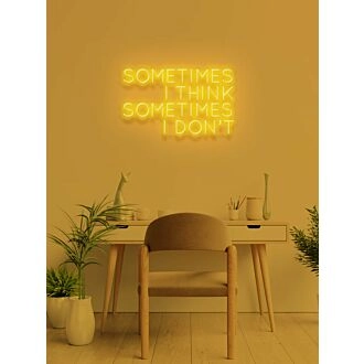 Sometimes I Think Neon Reflections