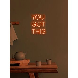 You have this Neon Encouragement for Every Challenge