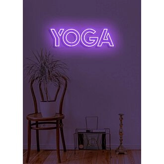 Yoga Calming Neon Light for Serene Practice