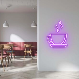 Kaffeetasse Erhellen Sie Ihre Kaffeezeit mit Neon