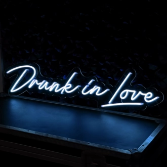 Drunk in love Immerse in Romantic Ambiance with Neon