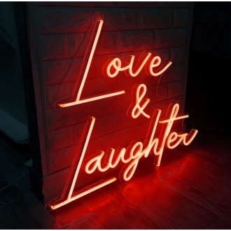 Love and Laughter: Add a Radiant Glow of Joy to Your Space with Neon