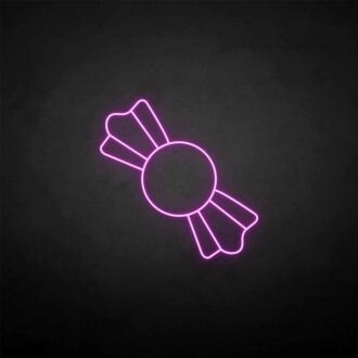 marry christmas-candy' neon sign