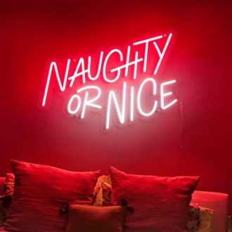 Naughty or Nice: Illuminate Your Space with Neon Charm