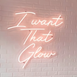 I Want That Mesmerizing Glow Neon Sign