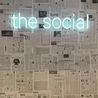 The Social Neon Sign: Light Up Your Connections with Vibrant Neon