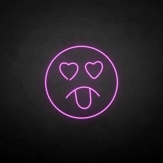 'Stick your tongue out' neon sign