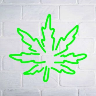 Stoner's Delight Blatt Neonzeichen