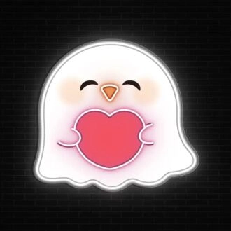 Heirate mich" Leuchtreklame Neonlicht Pop-Art