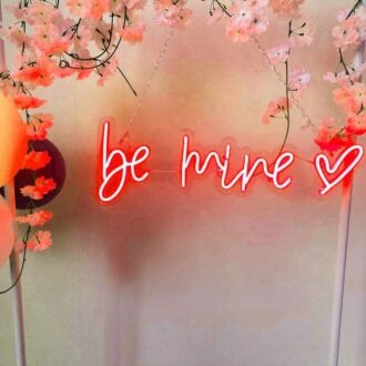 Be Mine Heart Neon Sign