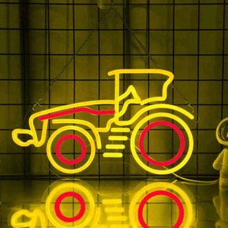 Großer Lastwagen Neonschild