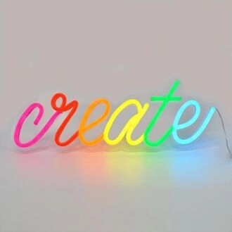 Create Neon Sign for Inspirational and Creative Spaces