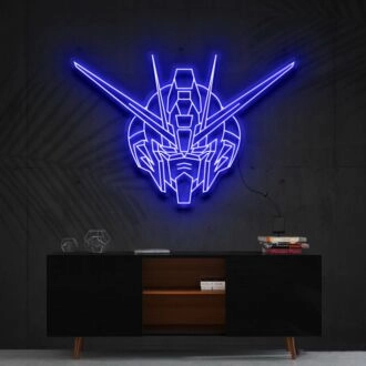 Gundam Neon Schild für Anime-Fans und Sammler