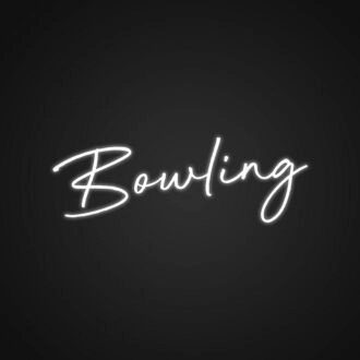Bowling Neon Sign for Bowling Alleys and Fun Spaces