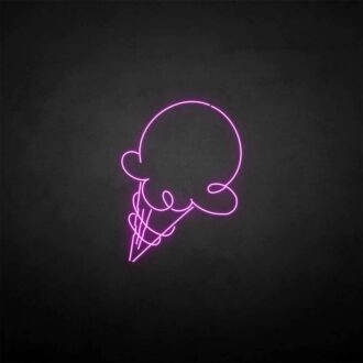 Eiscreme Neonzeichen