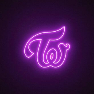 Twice Logo Neon Sign for K-Pop Fans