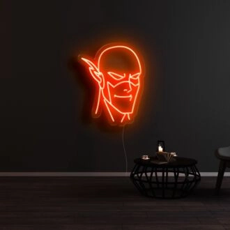 The Flash Neon Sign for Superhero Fans