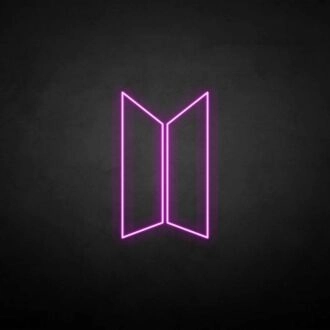 Mirror Gate' neon sign