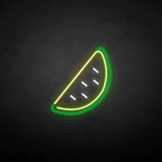 'Watermelon' neon sign