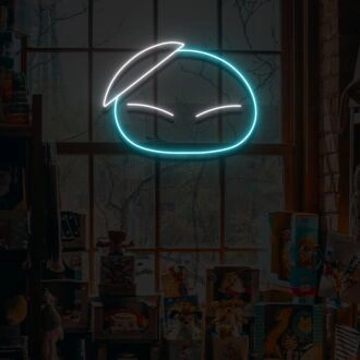 Rimuru Der Schleim Neonzeichen für Anime-Fans