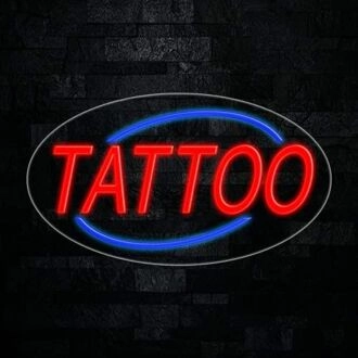 NEON SIGN Tattoos Neon Sign for Tattoo Studios