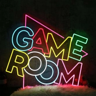 GAME ROOM Custom Neon Sign for Gaming and Fun Spaces