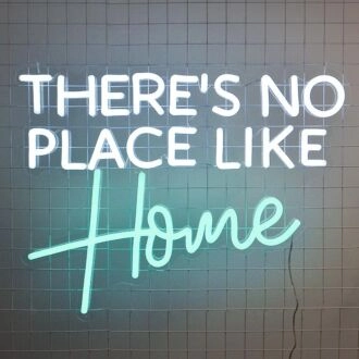 Theres No Place Like Home Neon Sign makes any home feel cozy
