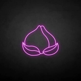 Peach2' neon sign