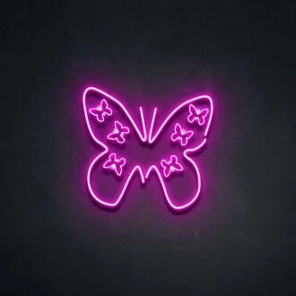 Butterfly Neon Sign adds whimsy to any space