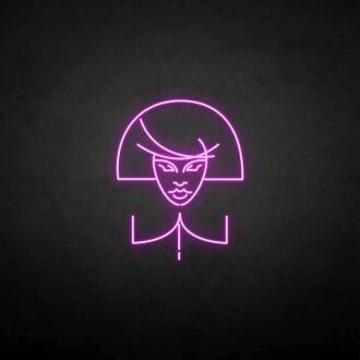 'Cleopatra' neon sign