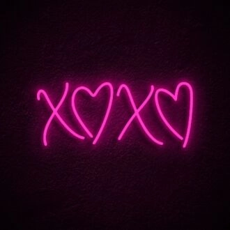 Xo Neon Sign for Music Lovers and Romantic Spaces