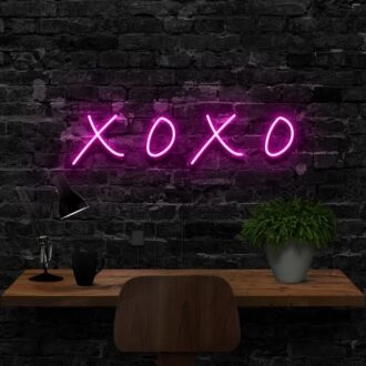 Xoxo Neon Sign for Romantic Settings