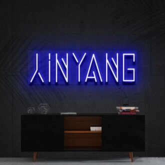 Yin Yang Neon Sign for Balanced and Zen Spaces