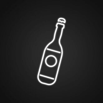 Bier Neonschild für Restaurants und Bars