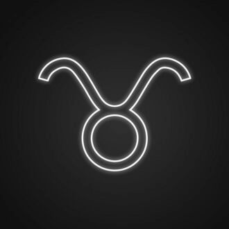 Taurus Neonschild für Horoskop-Enthusiasten