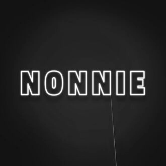 Nonnie Neon Sign for Personalized Decor