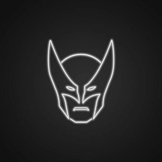 Superhero Neon Sign for Kids Rooms