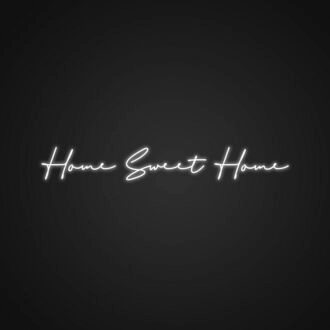 Home Sweet Homes Neon Sign Create a warm and inviting atmosphere