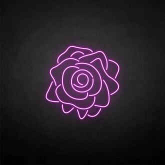 Rose3 Neonzeichen