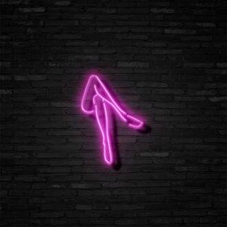 Sexy Legs Neon Sign Add a stylish and confident vibe