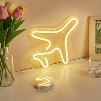 Verbessern Sie Ihren Raum: Airliner LED-Neonschild für die Wand, perfekt für Wohnkultur, Büroumgebung und Bar-Ästhetik.