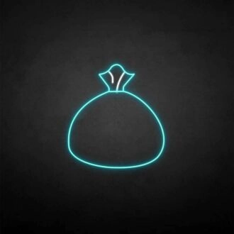 Frohe Weihnachten-Glückstasche2 Neonzeichen