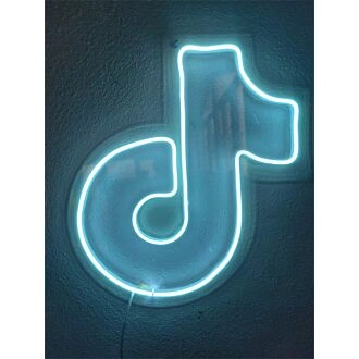 Erhelle Deinen Raum: Individuelles TikTok LED Neon Schild für Bars, Hochzeiten und trendige Wohnkultur.
