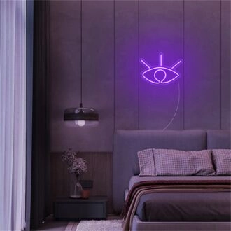 Brighten Up Your Space: Eye LED Neon Sign for Bars, Weddings, and Home Décor