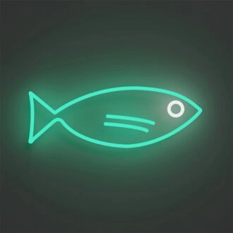 Brighten Up Your Bar, Home, or Office Space with the Oceanic Charm of Fishy LED Neon Sign