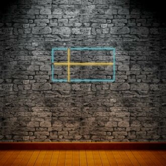 Brighten up your home, office, or Swedish-themed celebration with the Flag Of Sweden LED Neon Sign.