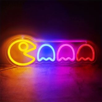 Light Up Your Gaming Space or Man Cave with Versatile Game LED Neon Signs