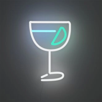 Verwandeln Sie Ihre Bar oder Küche in einen lebendigen Raum mit dem Gin-and-Tonic-LED-Neonschild, perfekt für Zusammenkünfte und Feierlichkeiten.