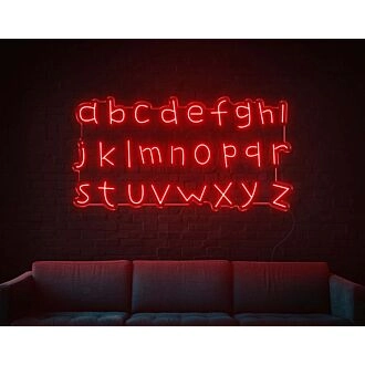 A-Z LED Neon Sign