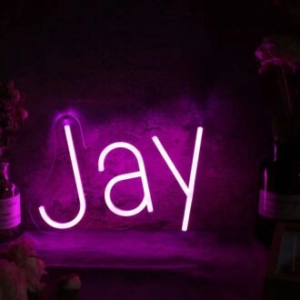 Jay Name Neon Sign